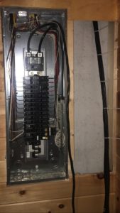 electrical repair , electrical upgrades, installing 8/0 wire x 4 drops for instant hot water heater 